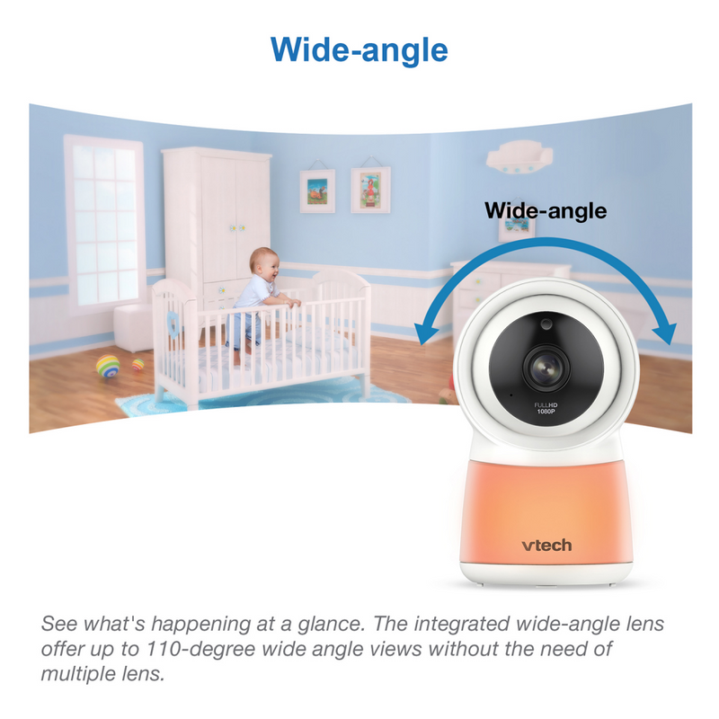 VTech RM5754HD 5" Smart Wi-Fi Enabled Video Baby Monitor