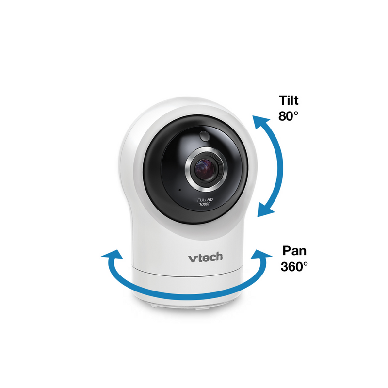 VTech RM7764HD 7" Smart Wi-Fi Enabled Video Baby Monitor