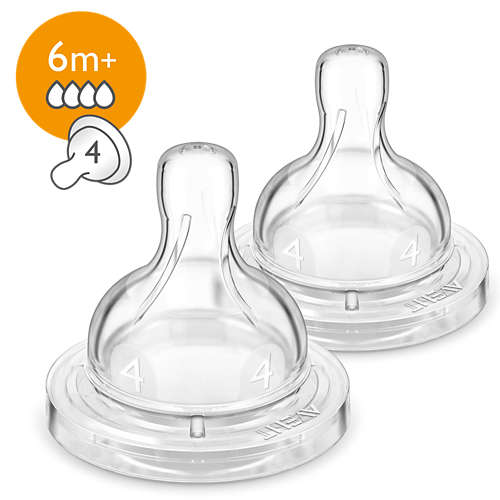 Philips AVENT Classic+ Teat x2 – Fast flow