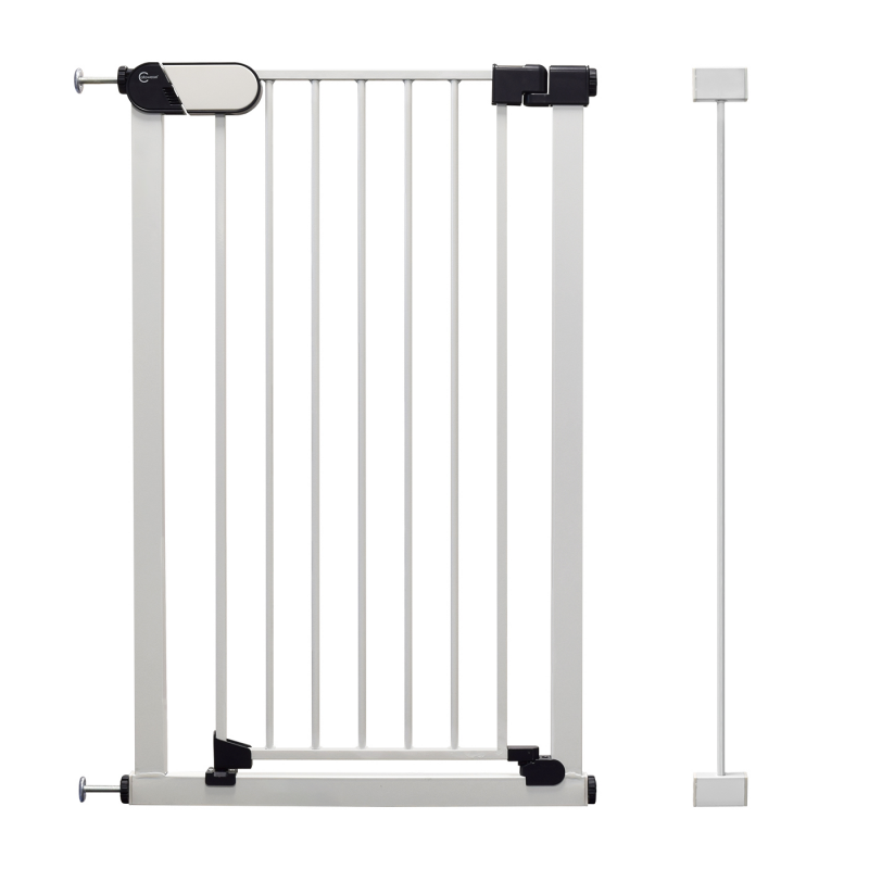 Callowesse Saluki Tall and Narrow Pet Gate – Auto-Close Pressure Fitted – 65cm – 77cm wide and 96cm tall
