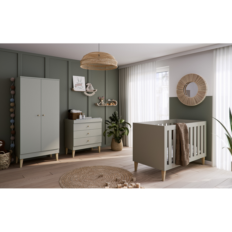Venicci Saluzzo 3 Piece Room Set – Warm Grey