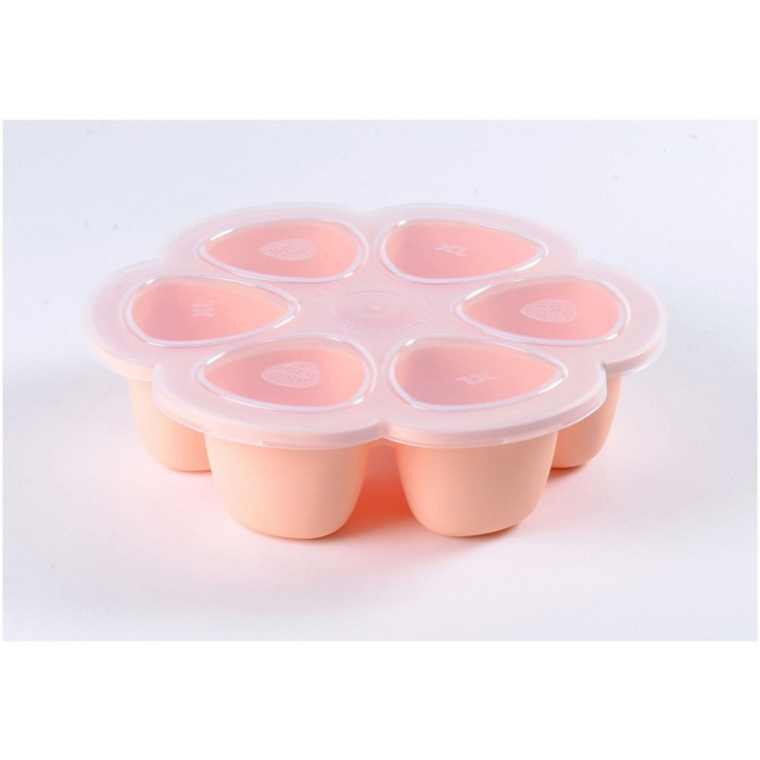 Beaba Multiportions Silicone Tray – 6 x 150ml – Pink