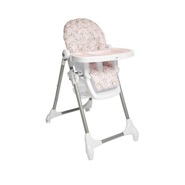 Snax Highchair with Removable Tray Insert - Alphabet Floral