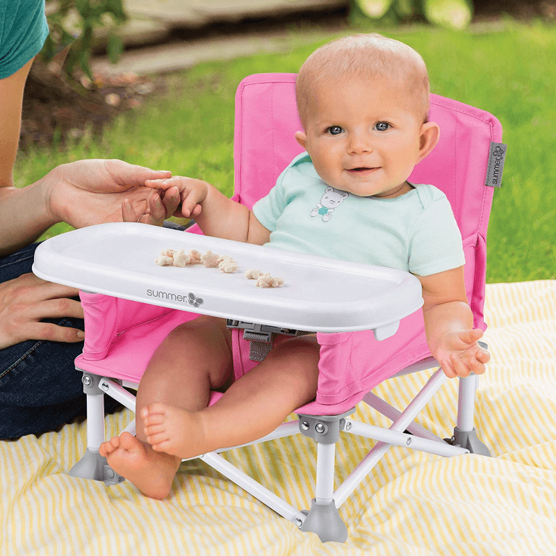 Summer Infant Pop n Sit Booster Seat – Pink