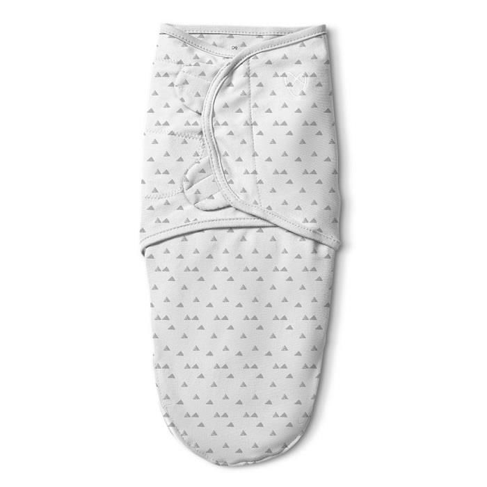 Summer Infant SwaddleMe Luxe – Grey Triangle (1 Pack)