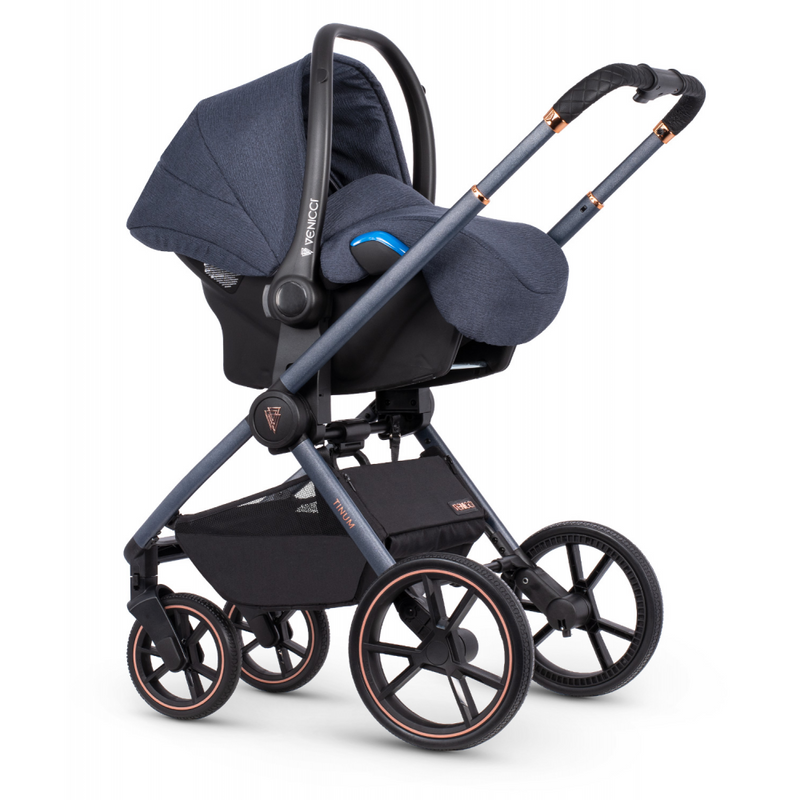 Venicci Tinum Special Edition 3 in 1 Travel System - Stylish Navy