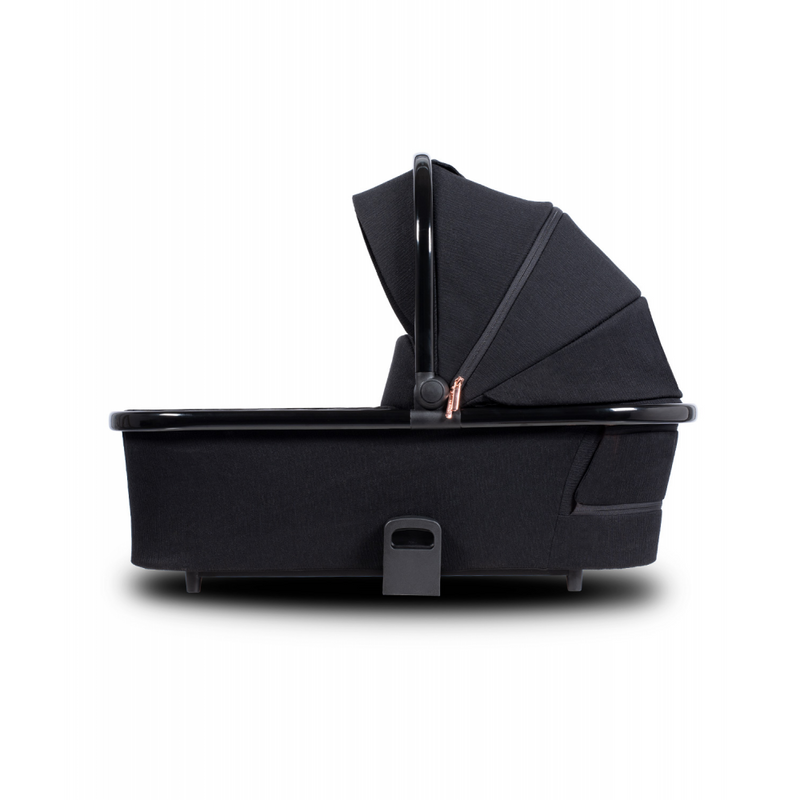 Venicci Tinum Special Edition 3 in 1 Travel System - Stylish Black (10 Piece Bundle) - Carry Cot