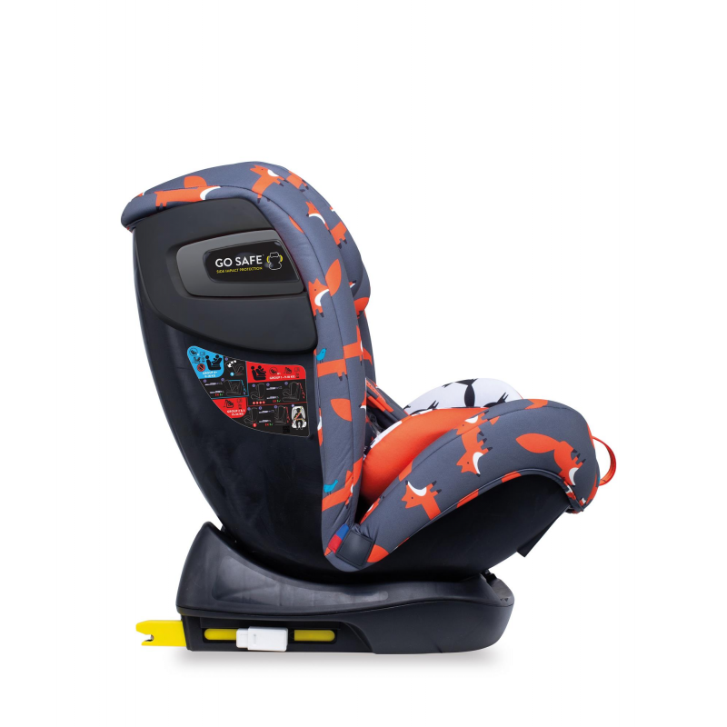 Cosatto All In All+ Group 0+/1/2/3 Car Seat – Charcoal Mister Fox