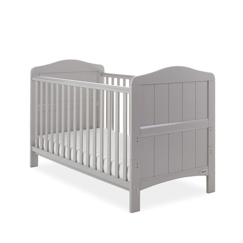 Whitby Cot Bed- Warm Grey - Main Image