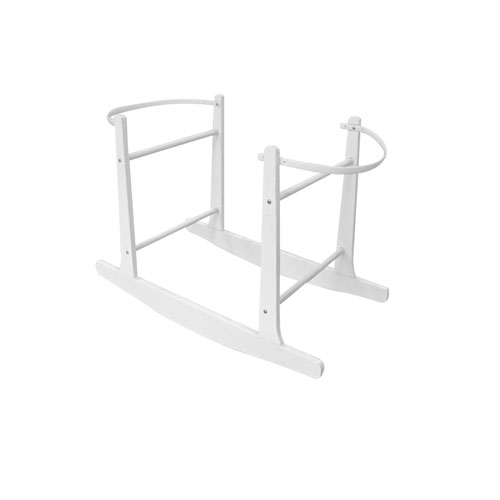 Cuddles Collection White Moses Basket Stand