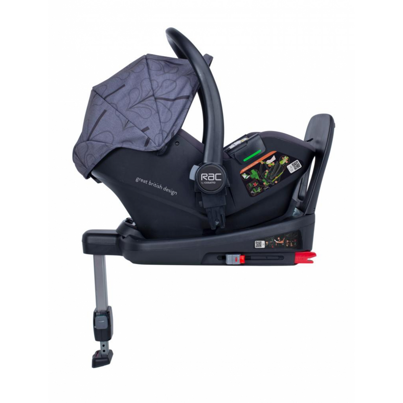 Cosatto Wow Continental i-Size 3 in 1 Travel System Bundle (Incl. i-Size 0+ Car Seat & Base) - Fika Forest