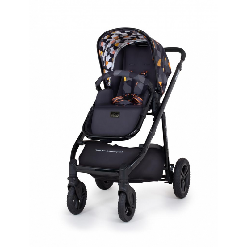 Cosatto Wow Continental Premium 3 in 1 Travel System Bundle (Incl. RAC i-Size 0+ Car Seat) - Debut