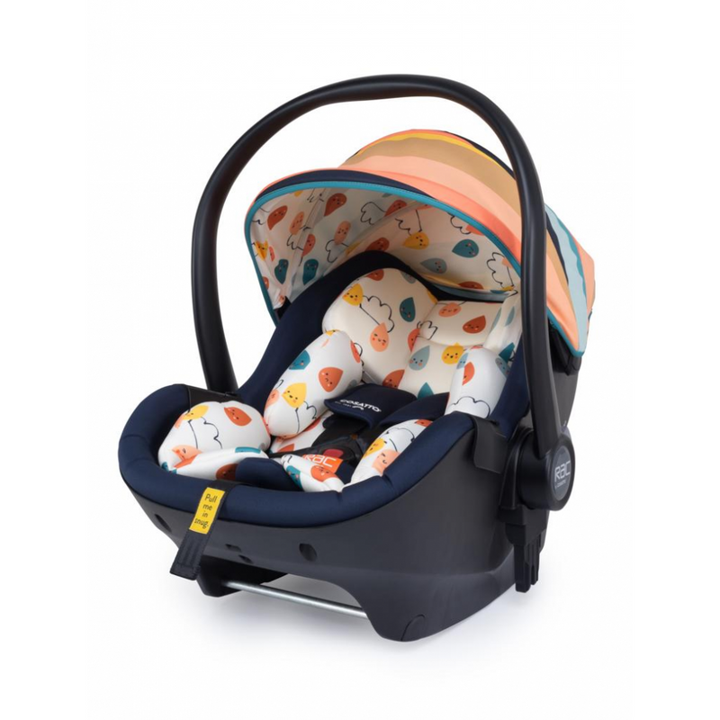 Cosatto Wowee Everything 3 in 1 Travel System Bundle (Incl. i-Size 0+ Car Seat & Base) - Goody Gumdrops