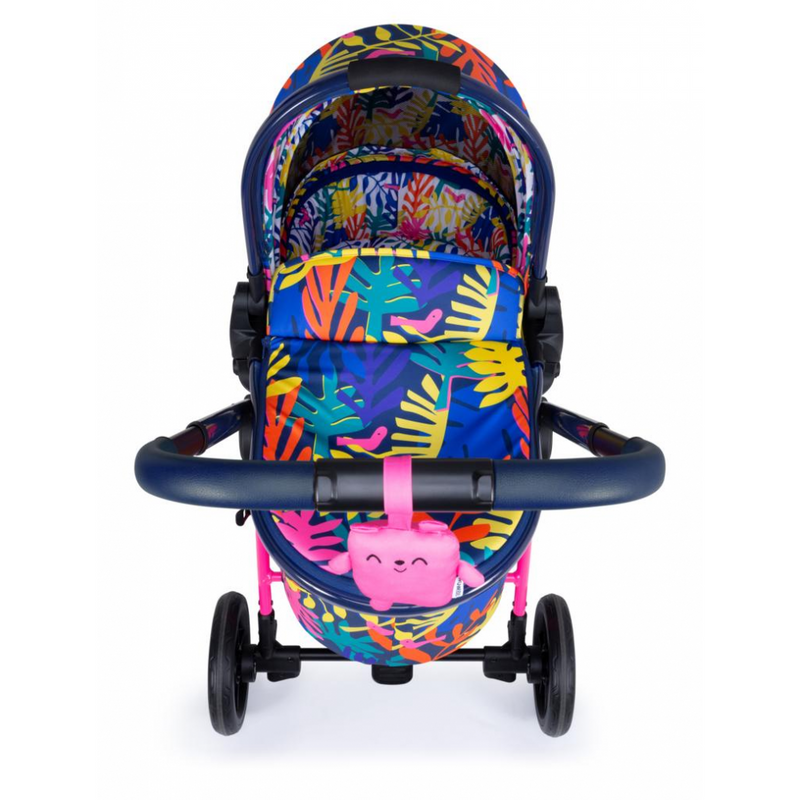 Cosatto Wowee i-Size 3 in 1 Travel System Bundle (Incl. i-Size 0+ Car Seat & Base) - Club Tropicana