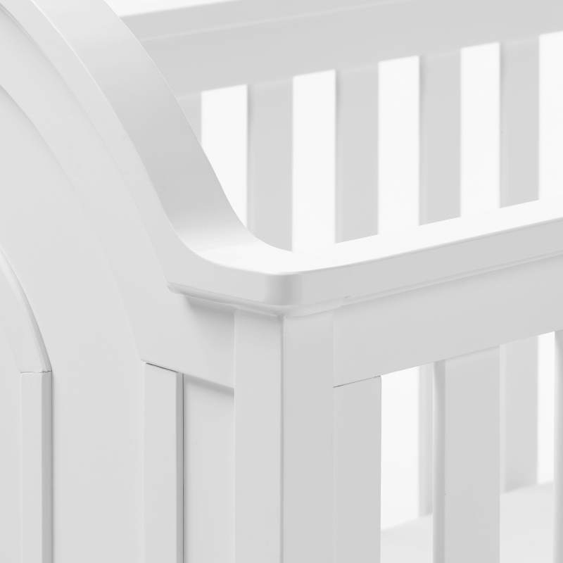Babymore Albert Cot Bed – White