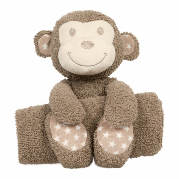 Bo Jungle B-Plush Toys With Blanket - Tambo the Monkey