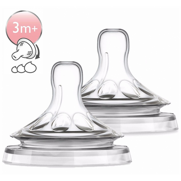 Philips AVENT Natural Feeding Teat – Variable Flow- 2 pack