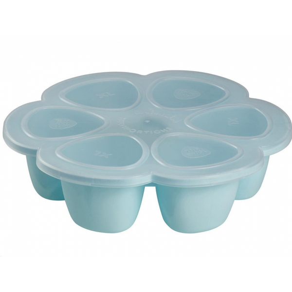 Beaba Multiportions Silicone Tray – 6 x 150ml – Blue