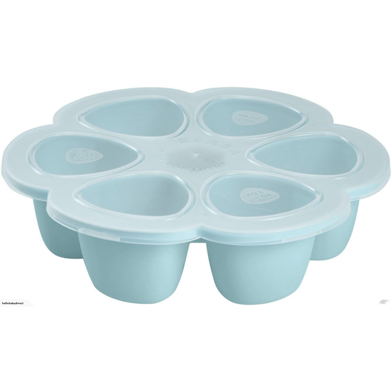 Beaba Multiportions Silicone Tray – 6 x 90ml – Blue