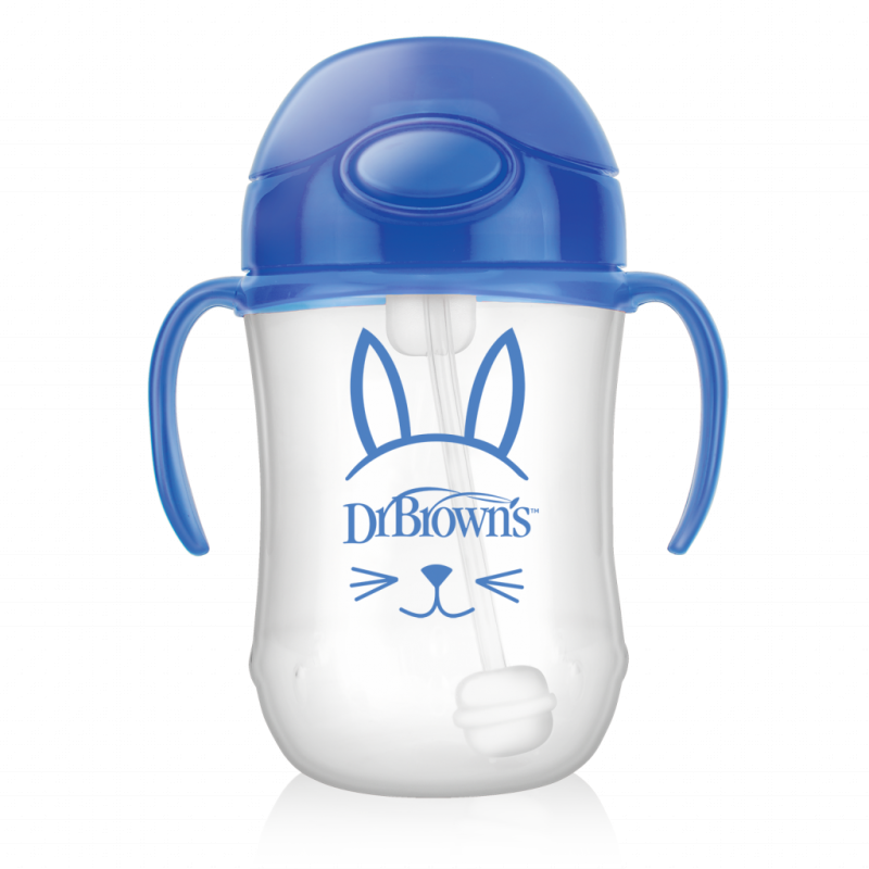 Dr Brown’s Baby’s First Straw Cup – Blue