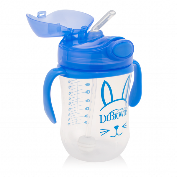 Dr Brown’s Baby’s First Straw Cup – Blue