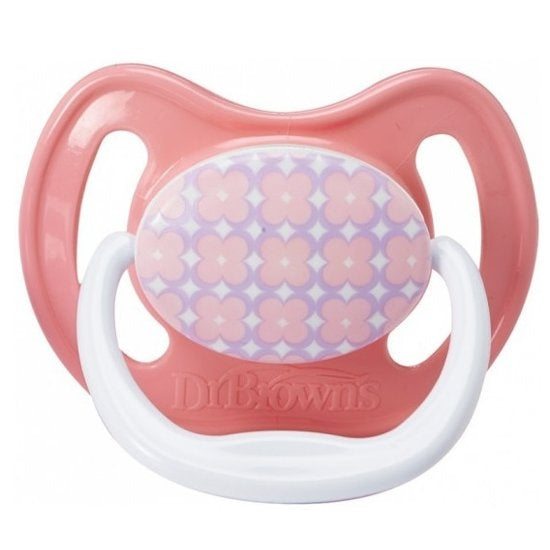 Dr Brown's PreVent Soother - 6m+ - Pink