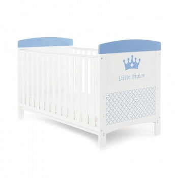 Obaby Grace Inspire Cot Bed and Foam Mattress - Little Prince