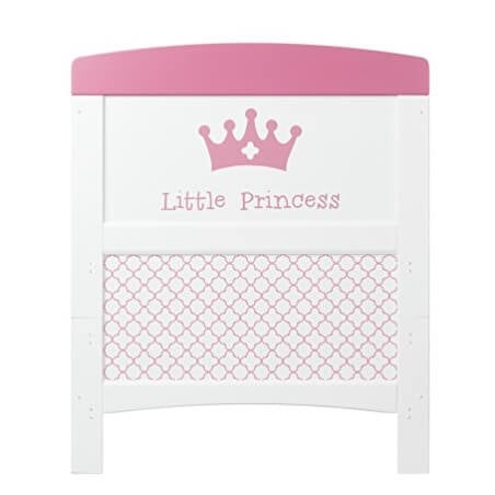 Obaby Grace Inspire Cot Bed and Foam Mattress - Little Princess