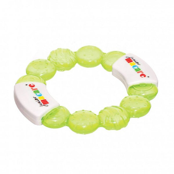 Junior Macare Water Filled Bead Ring Teether - Green