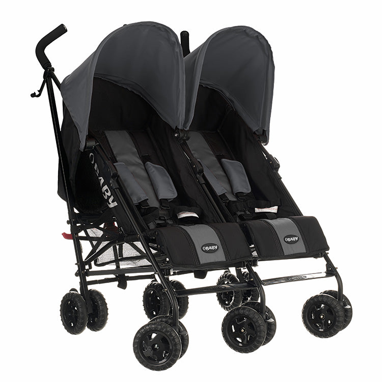 Obaby Twin Stroller Apollo - Grey