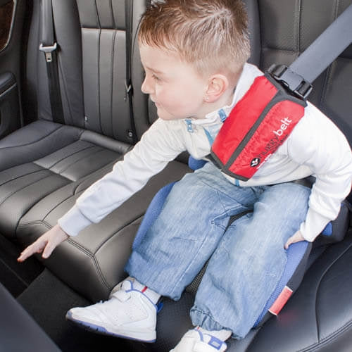 Huggybelt - ISOFIX Child Seat Belt Positioner
