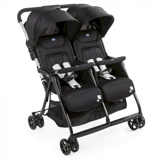 Chicco Ohlala Twin Stroller – Black Night