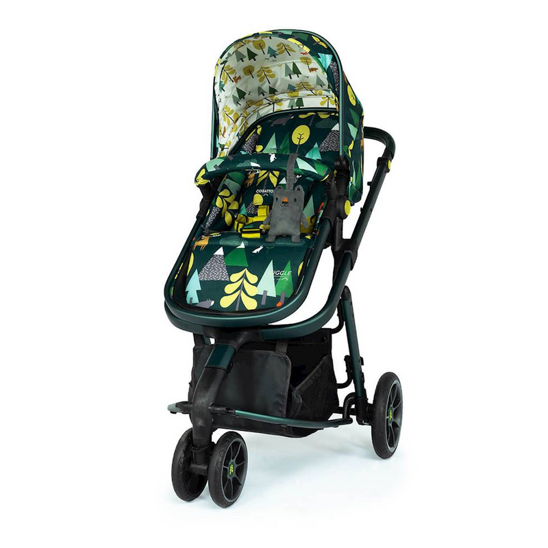 Cosatto Giggle 3 Travel System & Hold Group 0+ Car Seat Bundle – Into The Wild
