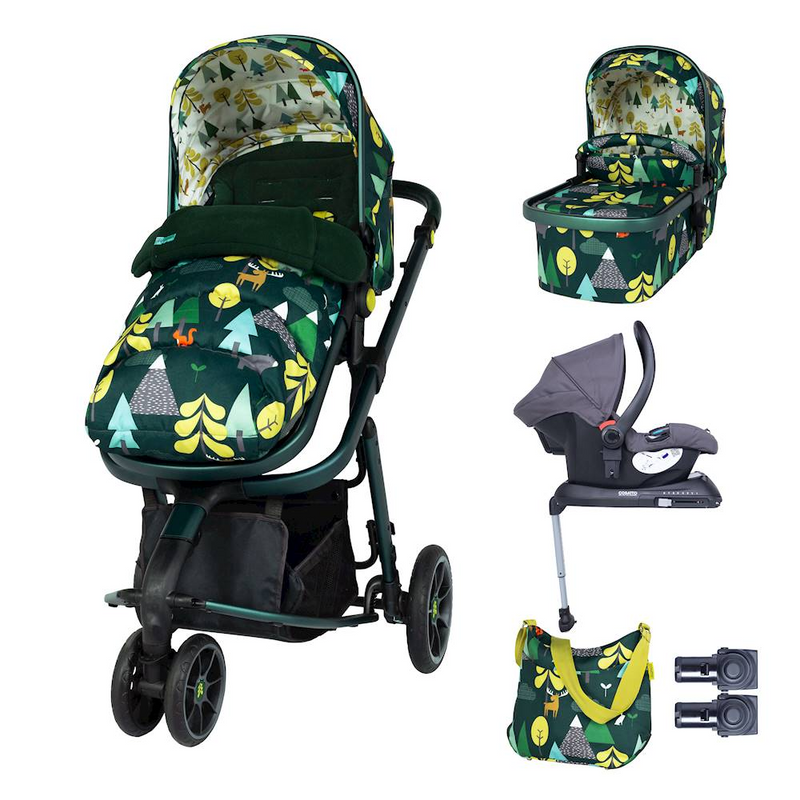 Cosatto Giggle 3 Whole 9 Yards Bundle & Hold Group 0+ Car Seat – Into The Wild