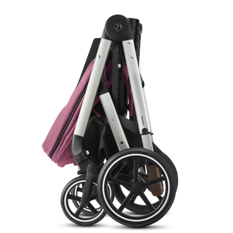 Cybex Balios S Lux (Silver Frame) - Magnolia Pink