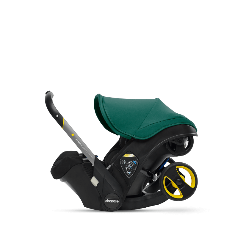 Doona Group 0+ Car Seat Stroller + FREE Raincover & Changing Bag – Racing Green