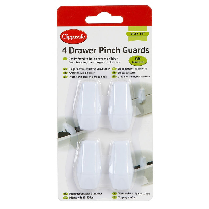 Clippasafe Drawer Pinch Guards - Pack of 4