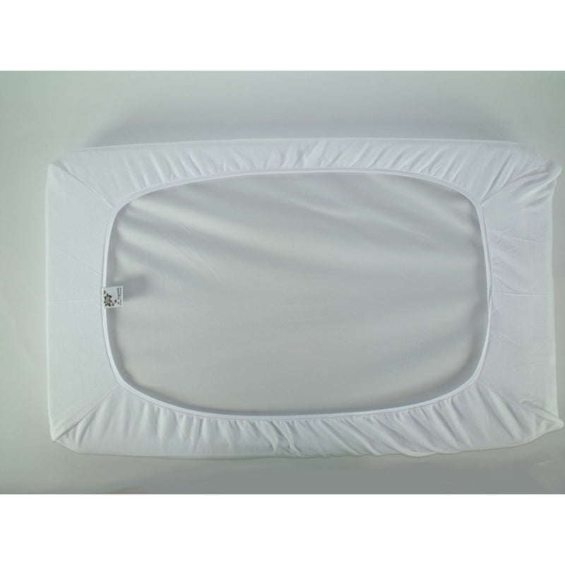 DK Glovesheet Organic - Next2Me Fitted Mattress Sheet - White