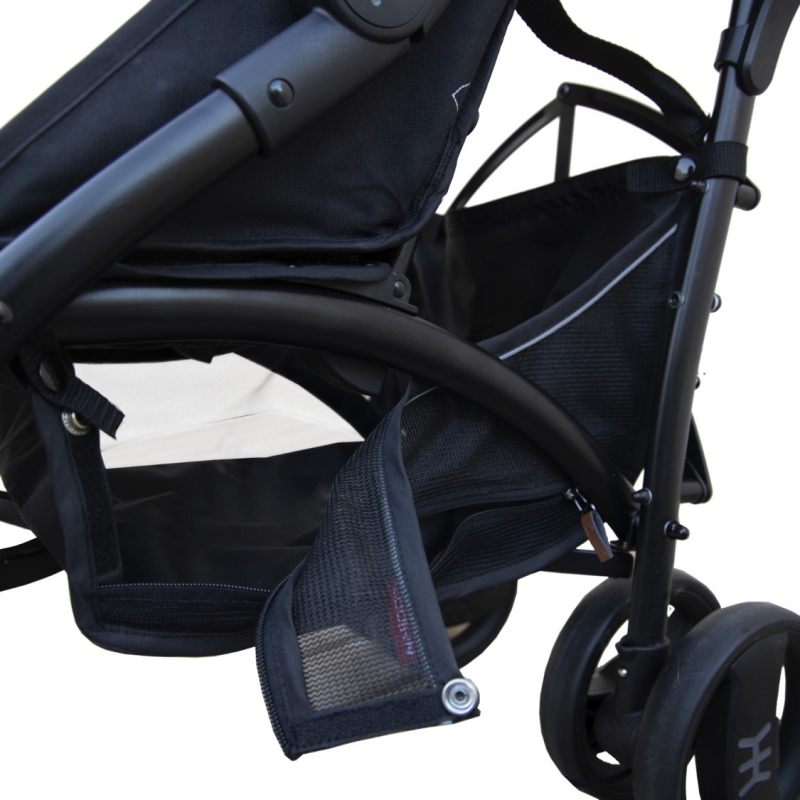 Nikidom Dual Drive Stroller – Heather Grey