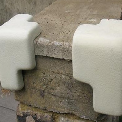 Ezy Outdoor Edge Guard Child Safety Concrete Corner - Ivory