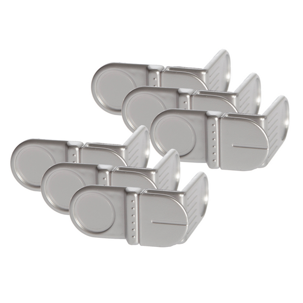 Dreambaby Angle Lock 6 Pack – Silver