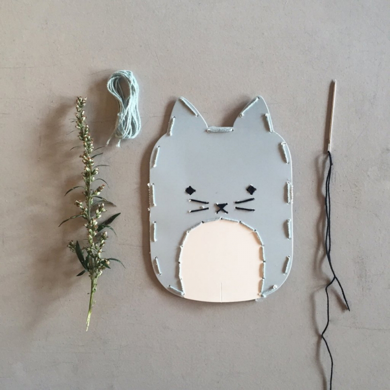 Fabelab Embroidery Kit – Cat