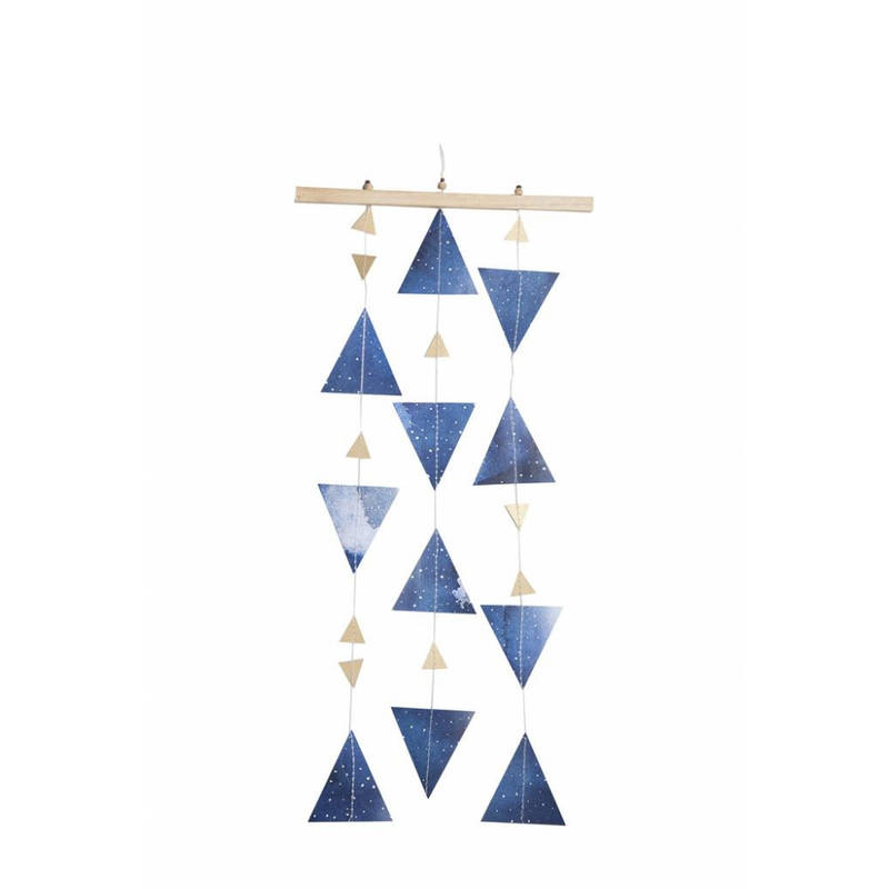 Fabelab Paper Triangles Mobile – Nightfall