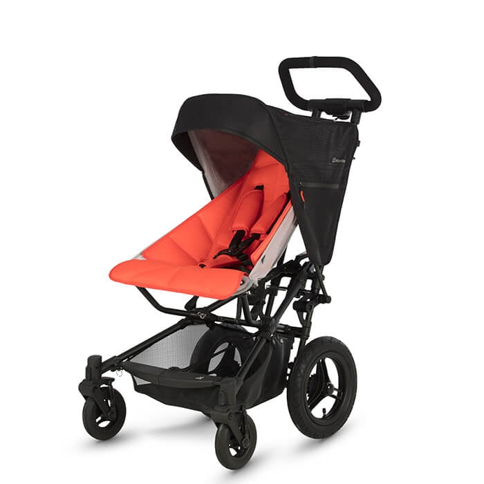 Micralite FastFold Compact Stroller and Essential Colour Pack - Black/Flouro