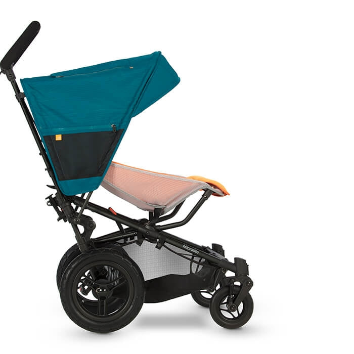 Micralite FastFold Compact Stroller and Essential Colour Pack - Teal/Orange