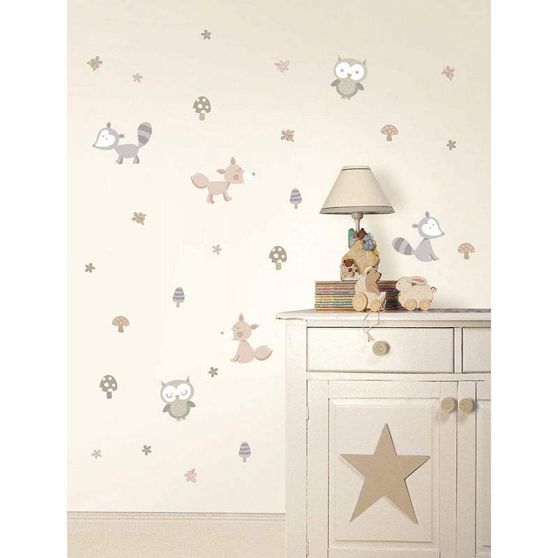 Forest Friends Wall Stickers – Colourful