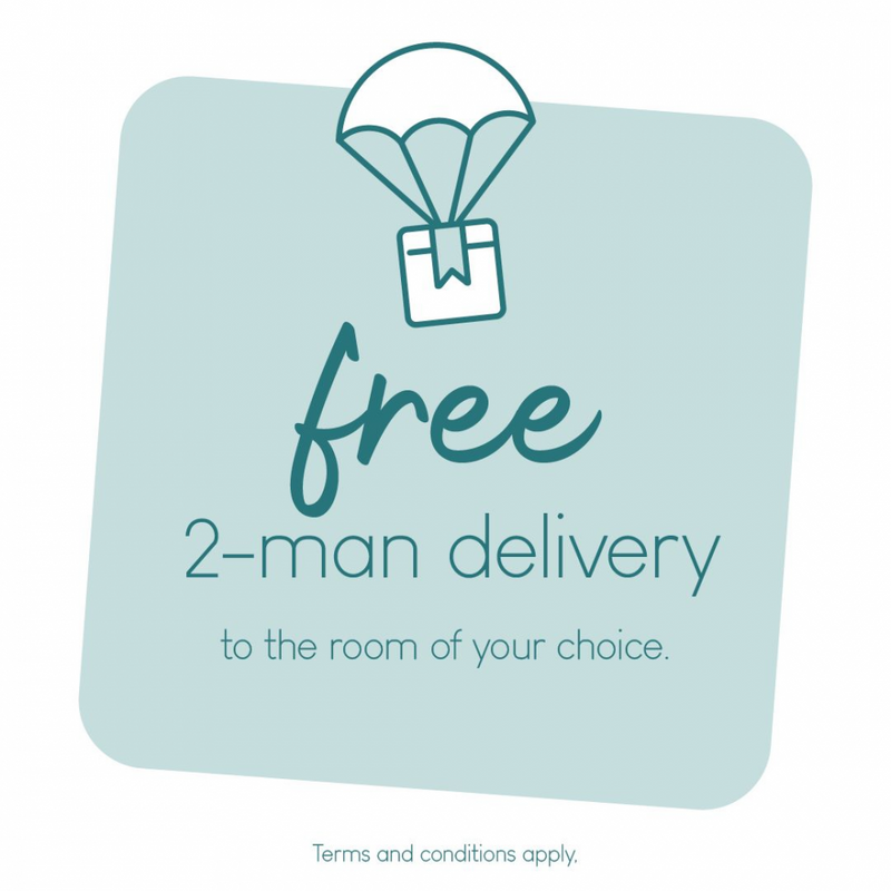 2 man delivery - room of your choice