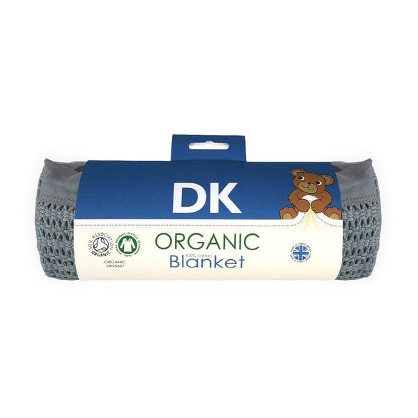 DK Glovesheet - Organic Cotton Blanket - Grey