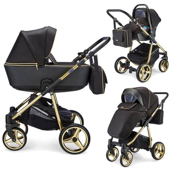 Mee-go Santino Special Edition 3-in-1 Travel System Package – Gold Leaf