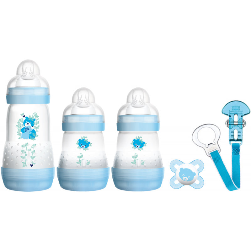 MAM Welcome to the World Feeding Set - Blue – Design May Vary